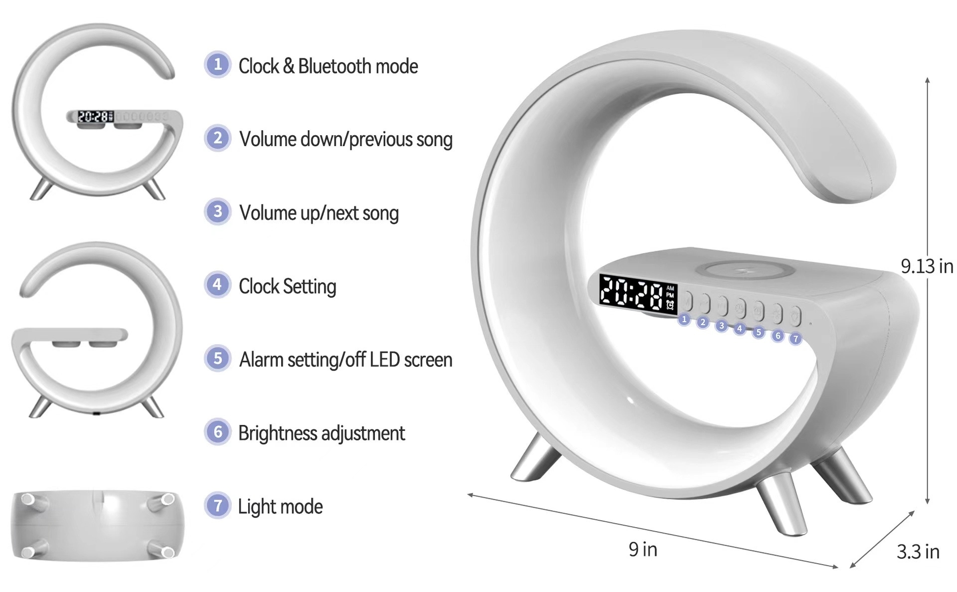 LED Light Speaker 3
