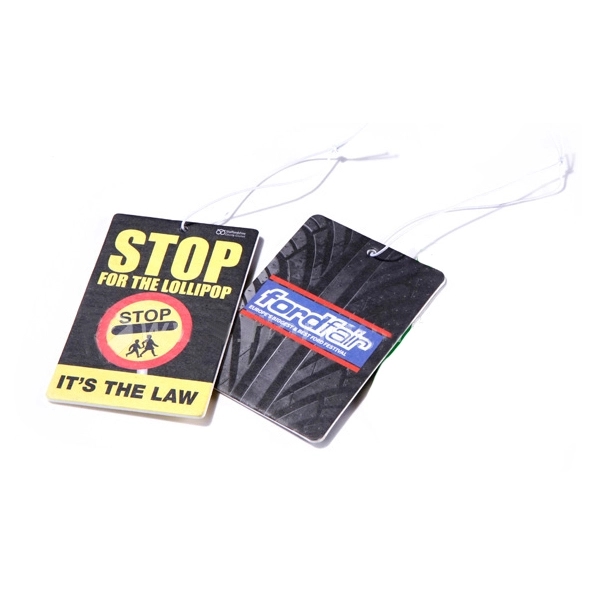 Paper Car Air Freshener - Rectangular 3