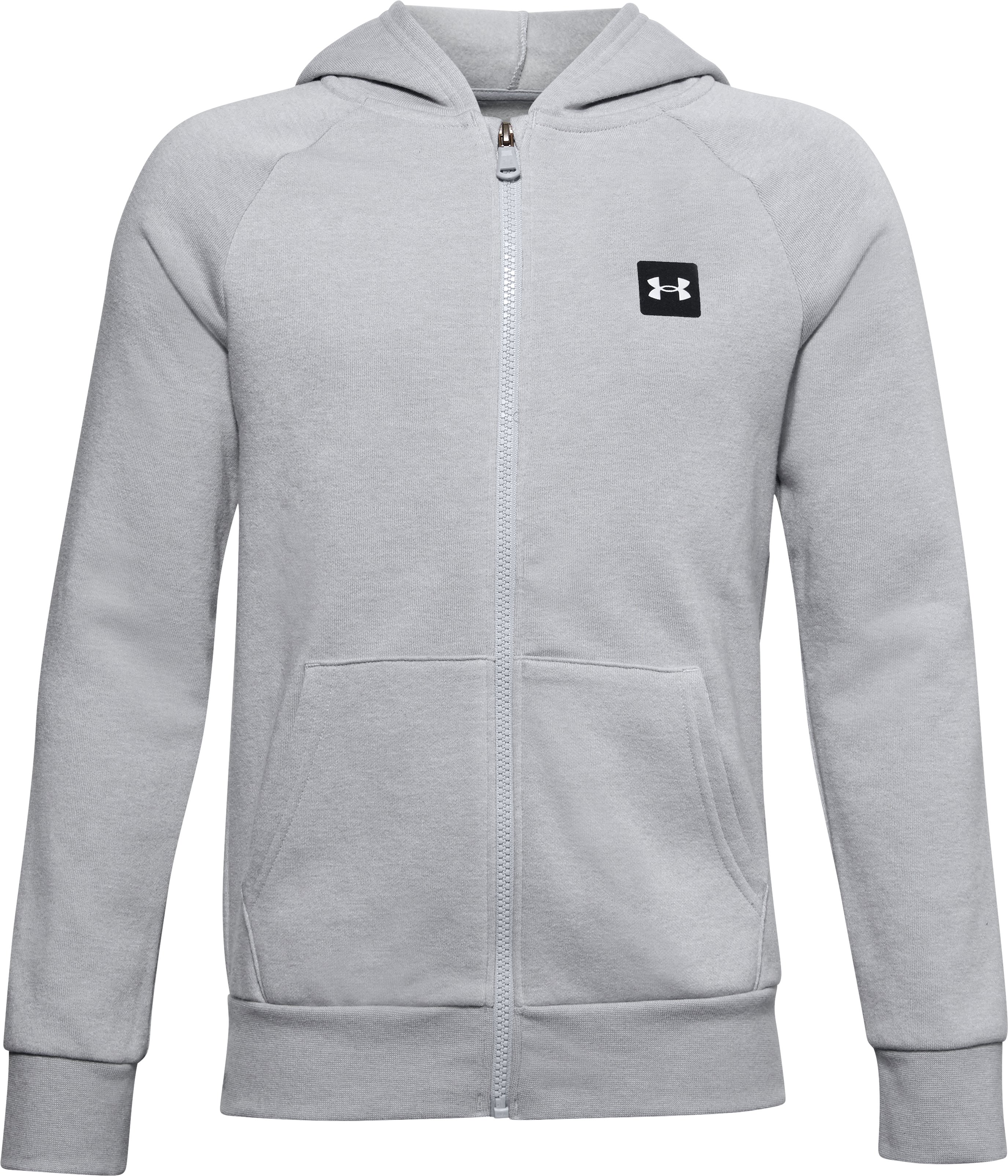 UA Rival Fleece Boys' Full Zip Hoodie 3