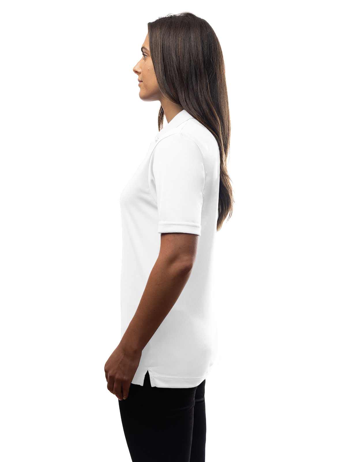Blue Generation - Women's Pocketless Value Wicking Polo 12