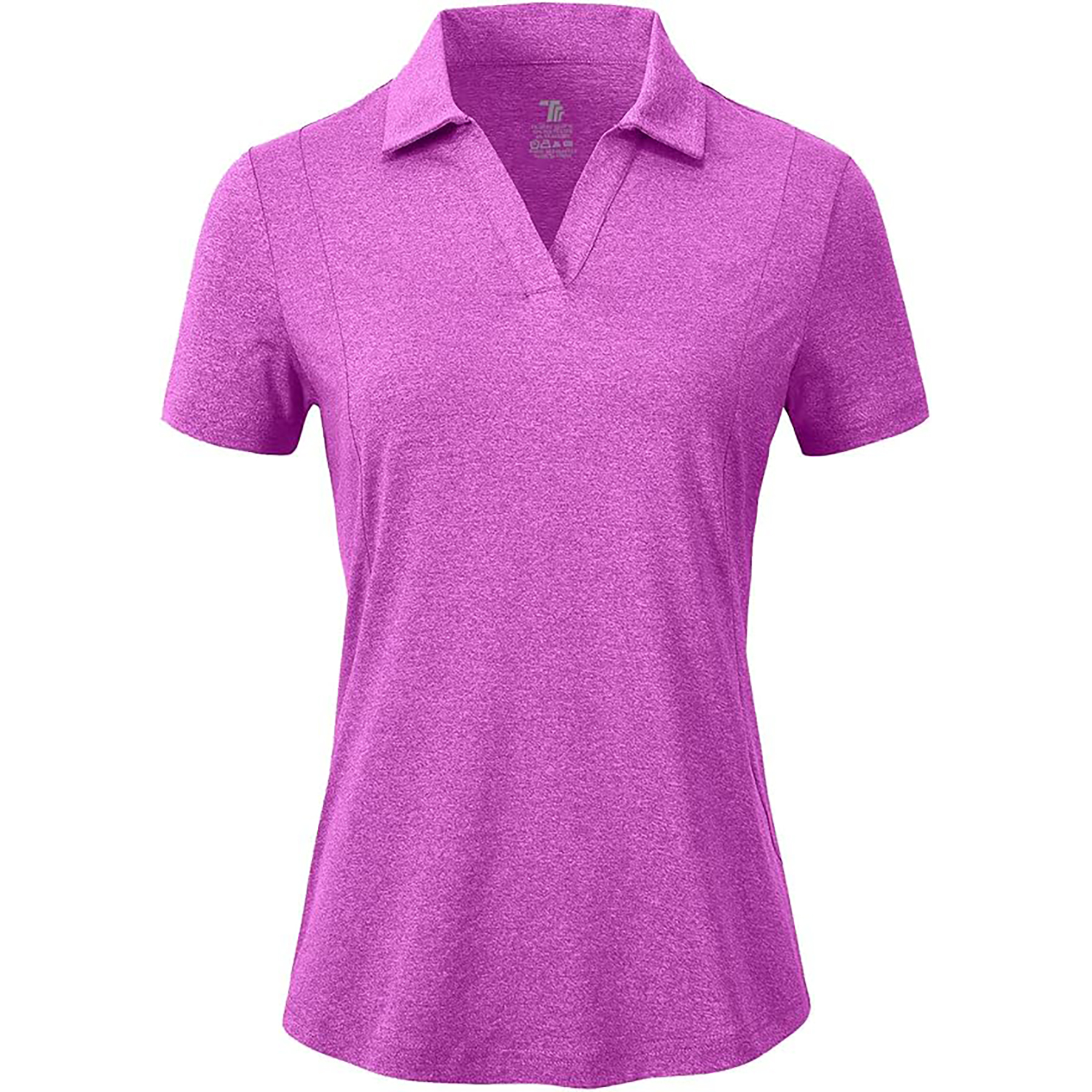 Women's V Neck Tennis Polo Shirt 12