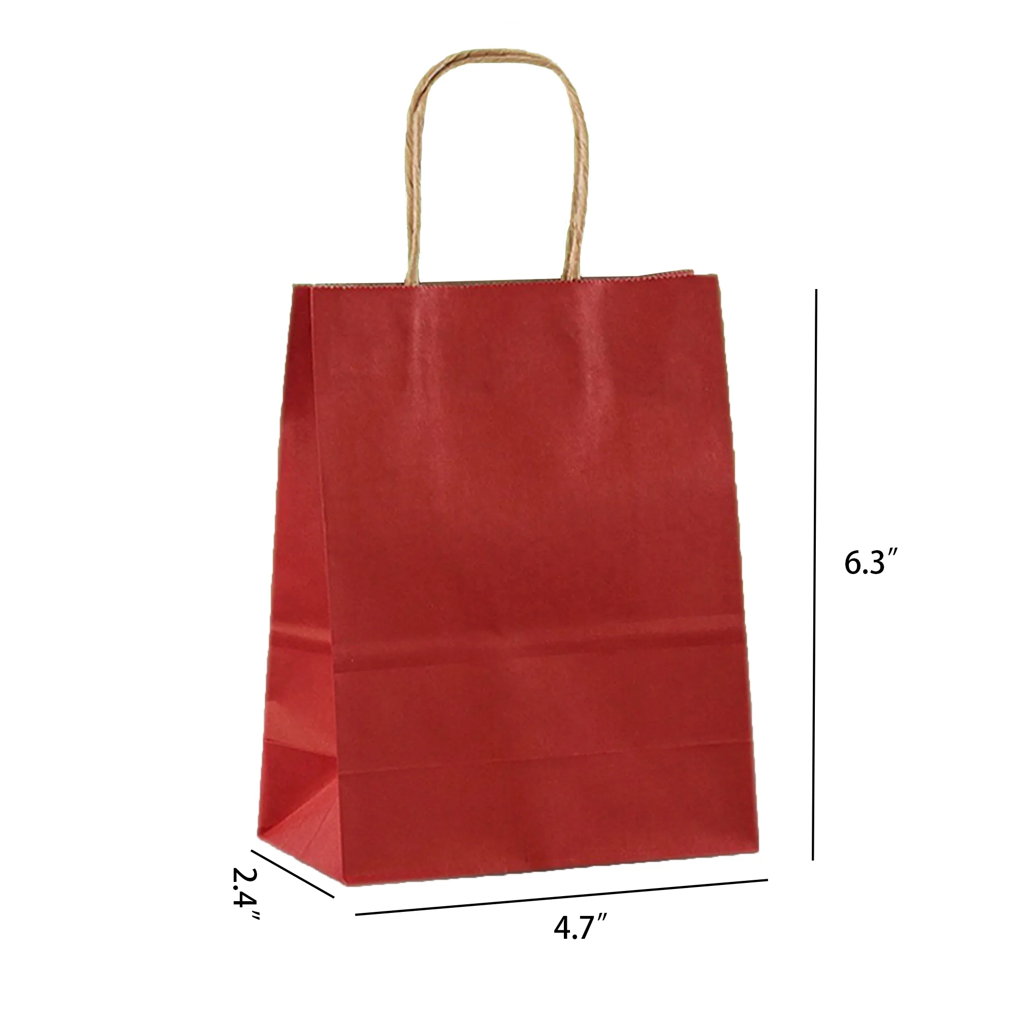 Coloured Kraft Paper Tote Bag 3