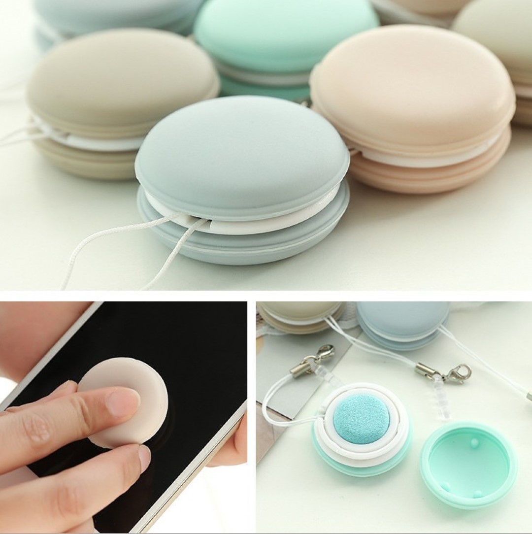 Mini Glasses & Cell Phone Screen Cleaner Combo Key Chain 1