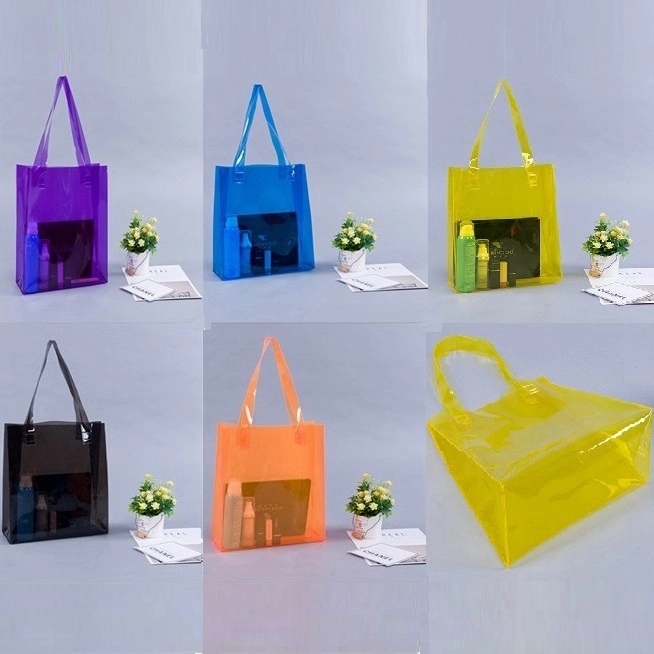 Women'S Pvc Clear Tote Bag K(11.2*12.2*4 In) 3