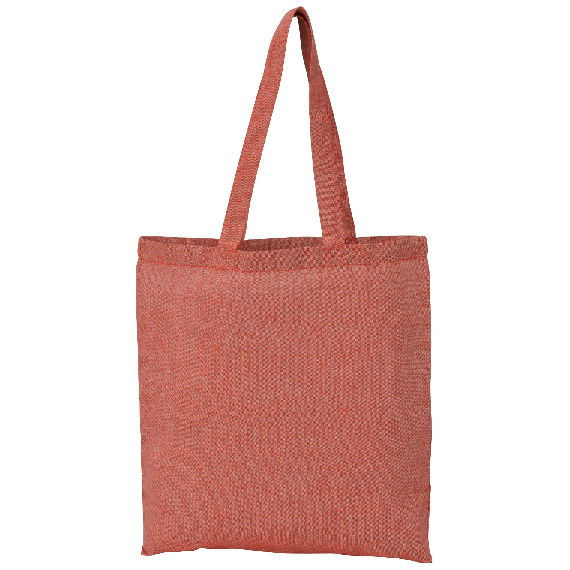 Recycled 5oz Cotton Twill Tote, custom tote bag with logo imprint 3