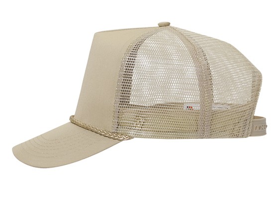 OTTO CAP® 5 Panel Mid Profile Mesh Back Trucker Hat 32