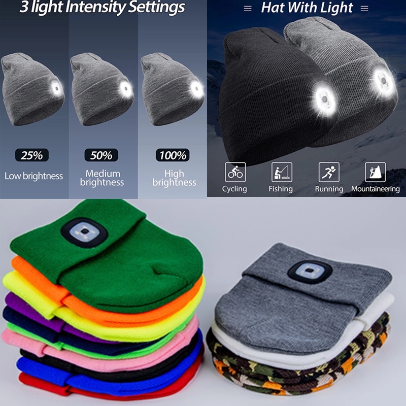 LED Light Beanie Hat 7