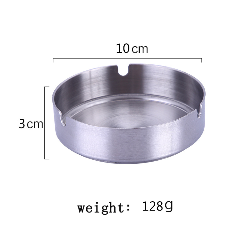 Stainless Steel Deluxe Cigar Ashtray 3