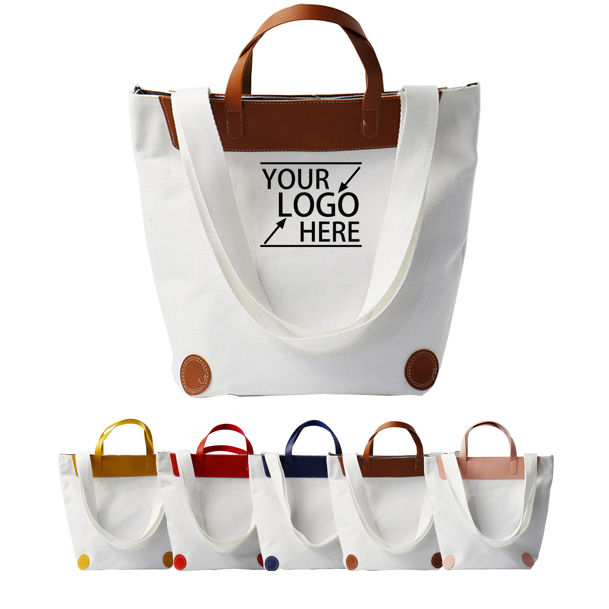 Canvas Tote Bag, custom tote bag with logo imprint 3