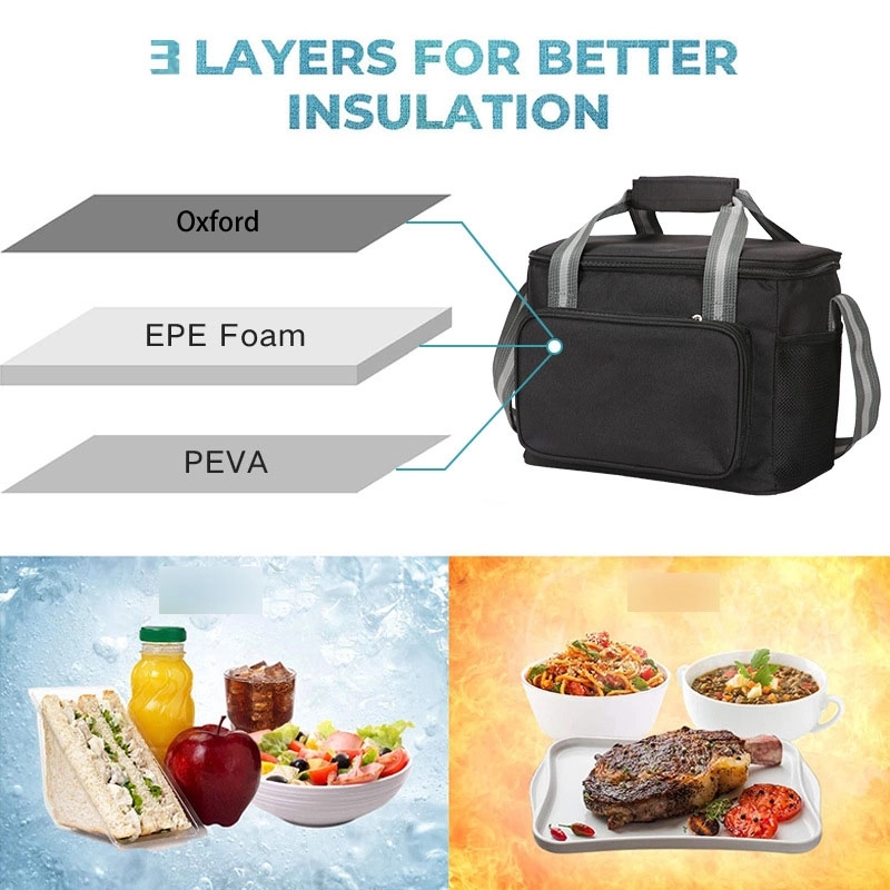 Large Lunch Bag 24-Can (15L) Insulated Lunch Box 3