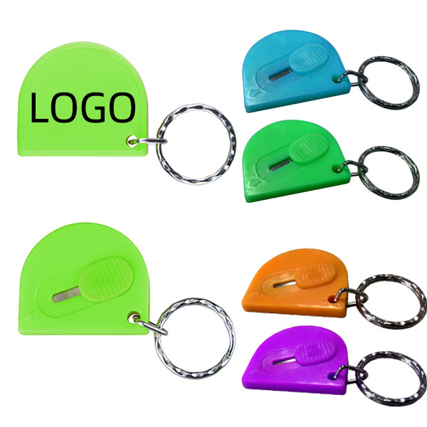 Mini Blade Box Cutter Knife W/ Keyring 2