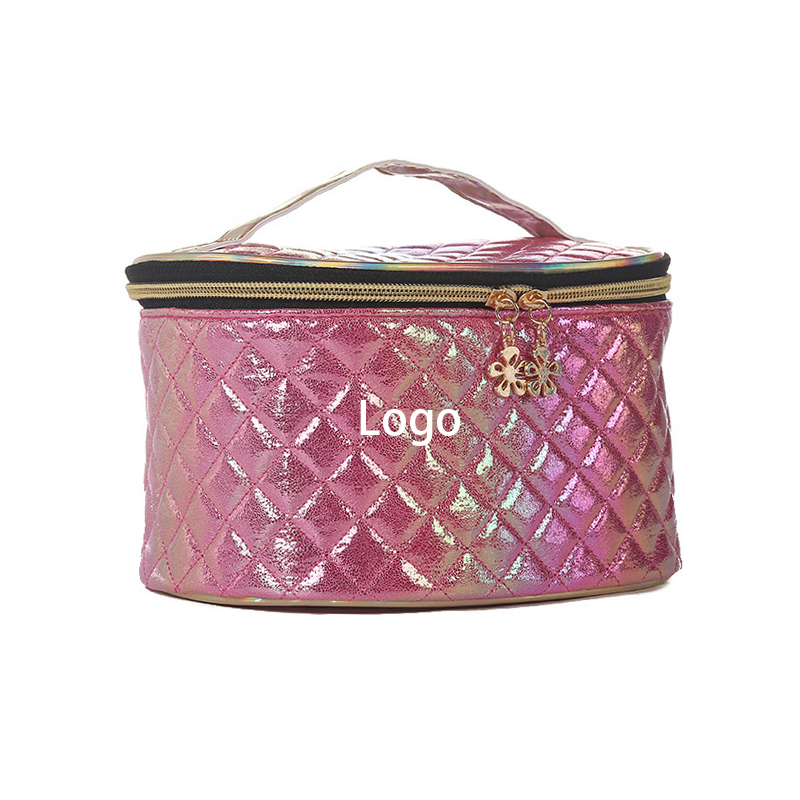 Holographic Argyle Toiletry Bag Cosmetic Bag 3
