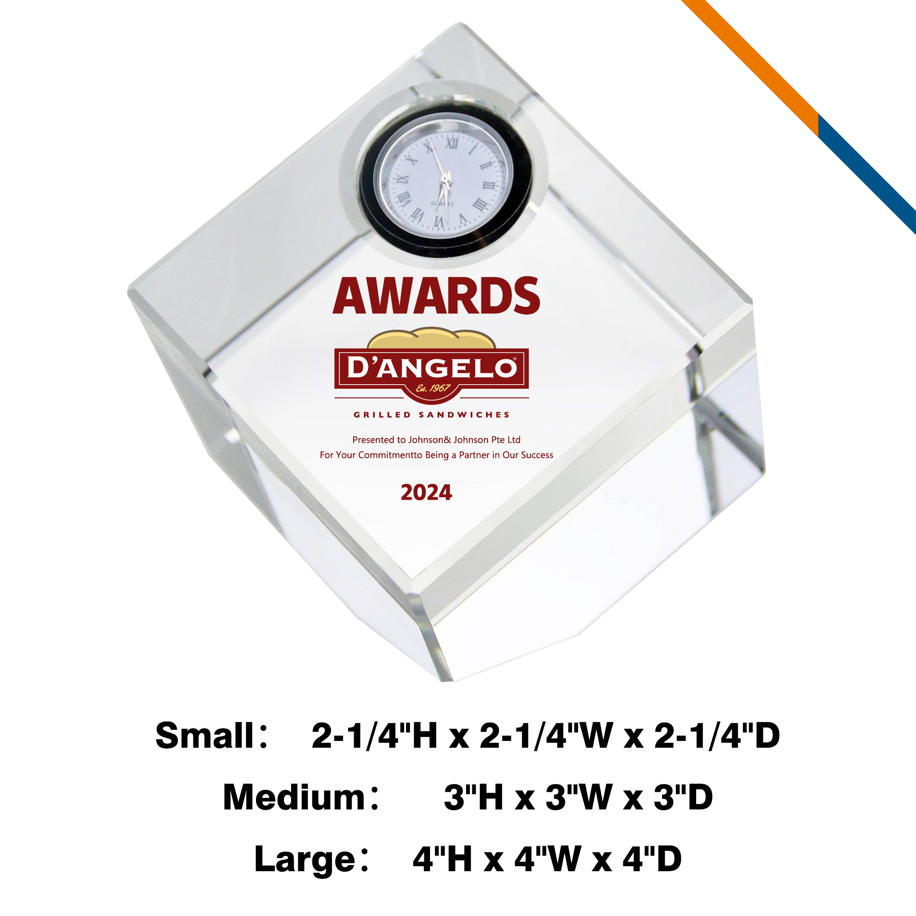 Melsh Clock Award 3