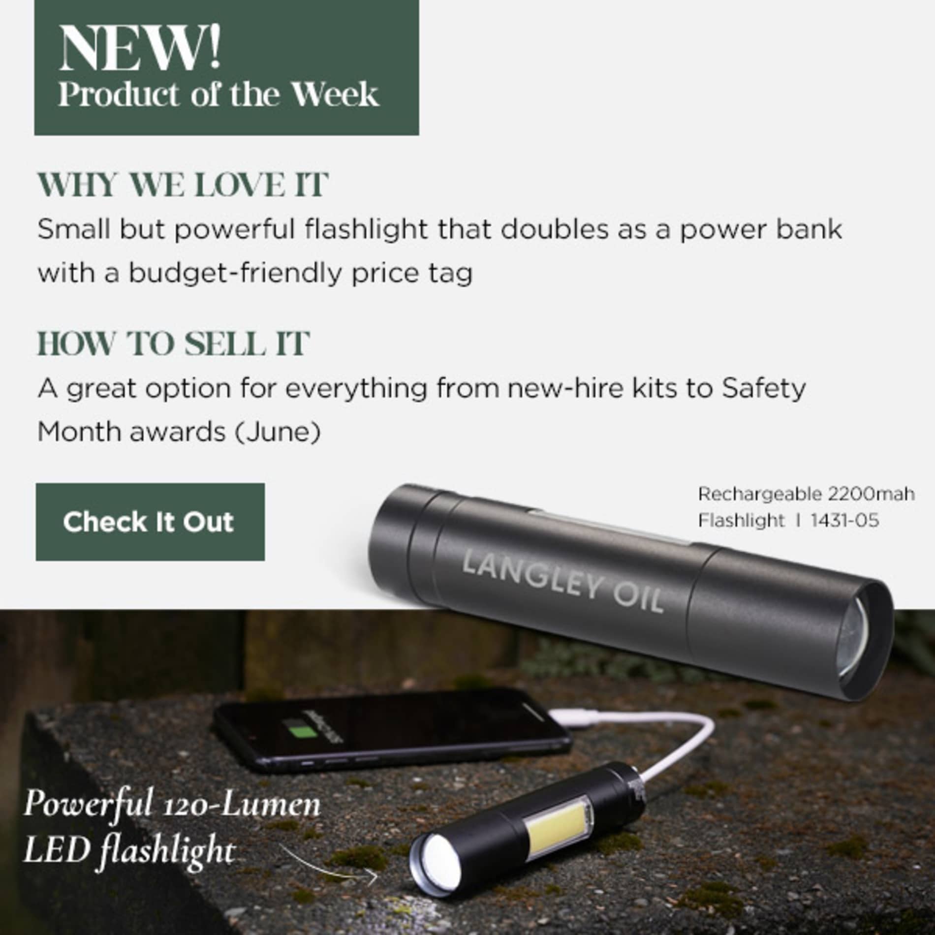 Rechargeable 2200mah Flashlight 74