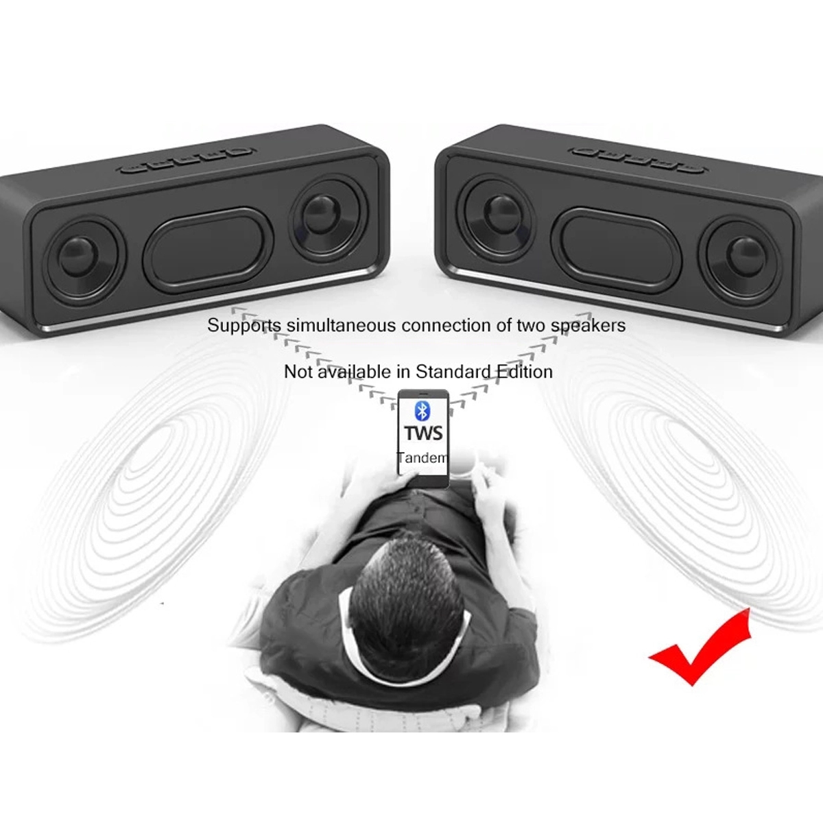 Portable Wireless Bluetooth Speaker 5