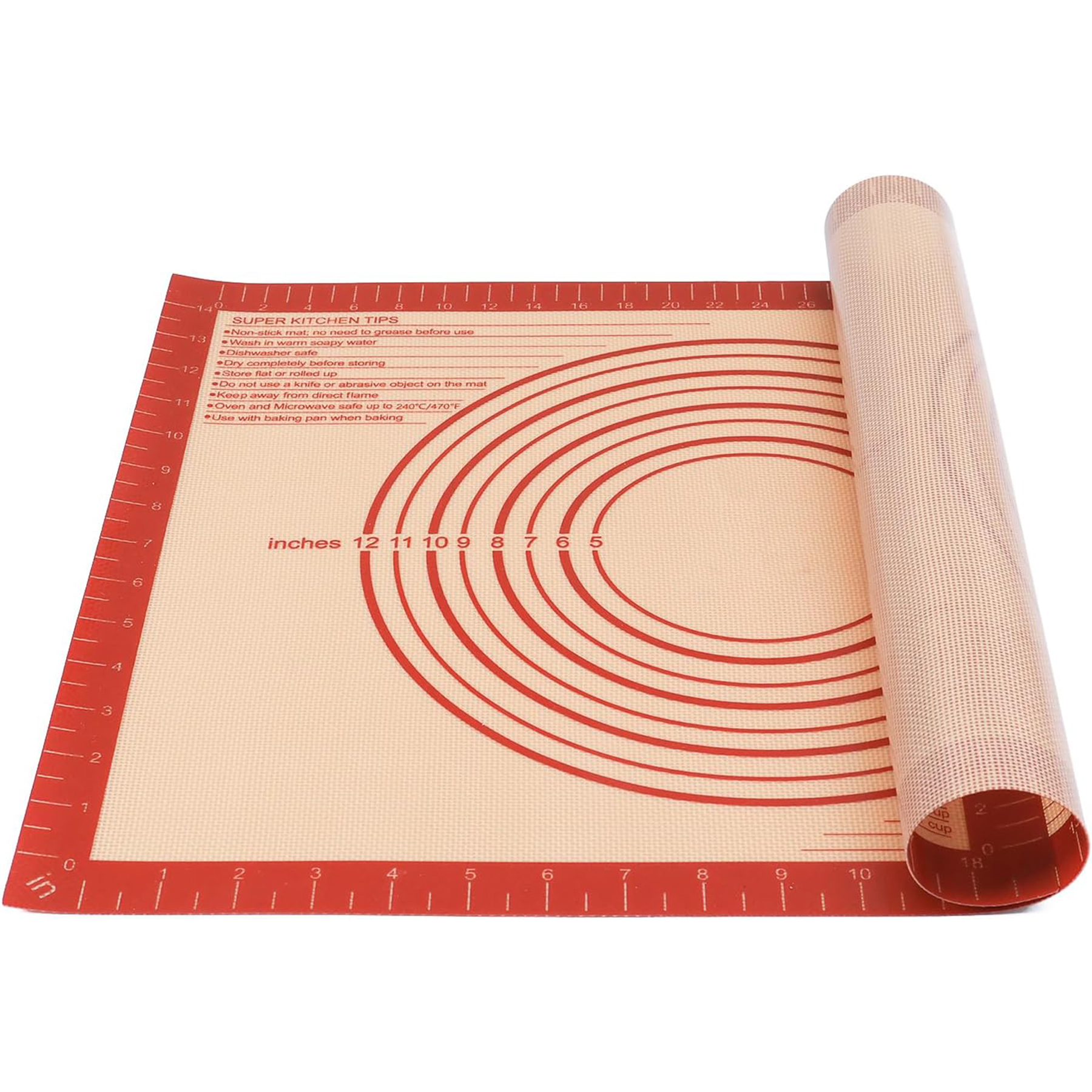 Nonstick Silicone Pastry Baking Large Mat 7