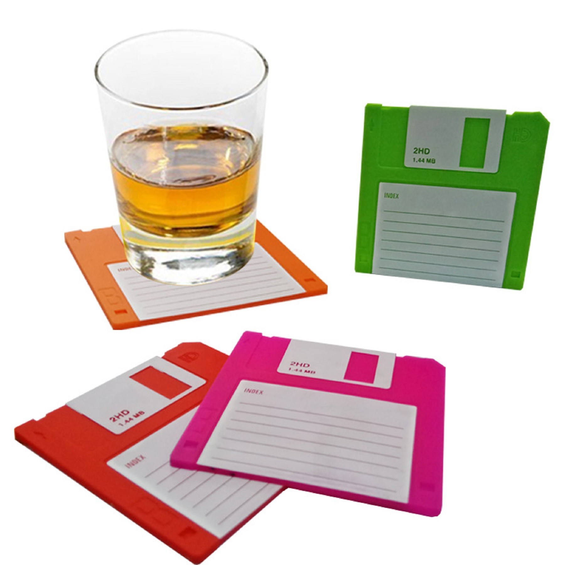6 Pieces Silicone Vintage Tea Coaster 3