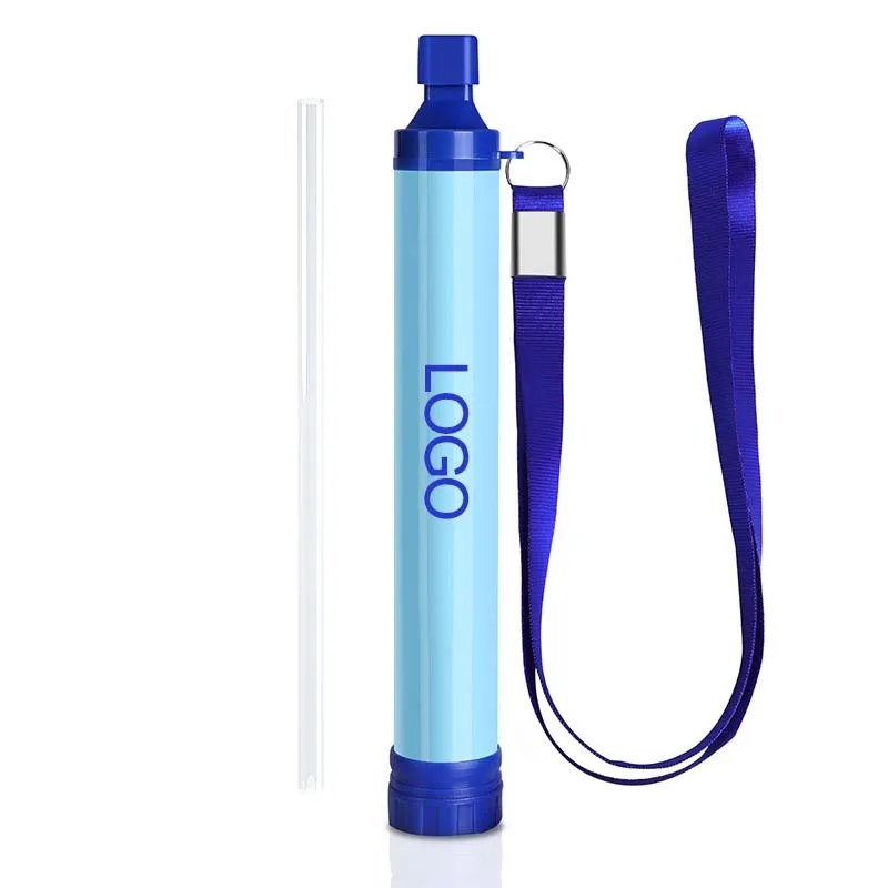 Single outdoor emergency water filter straw 6
