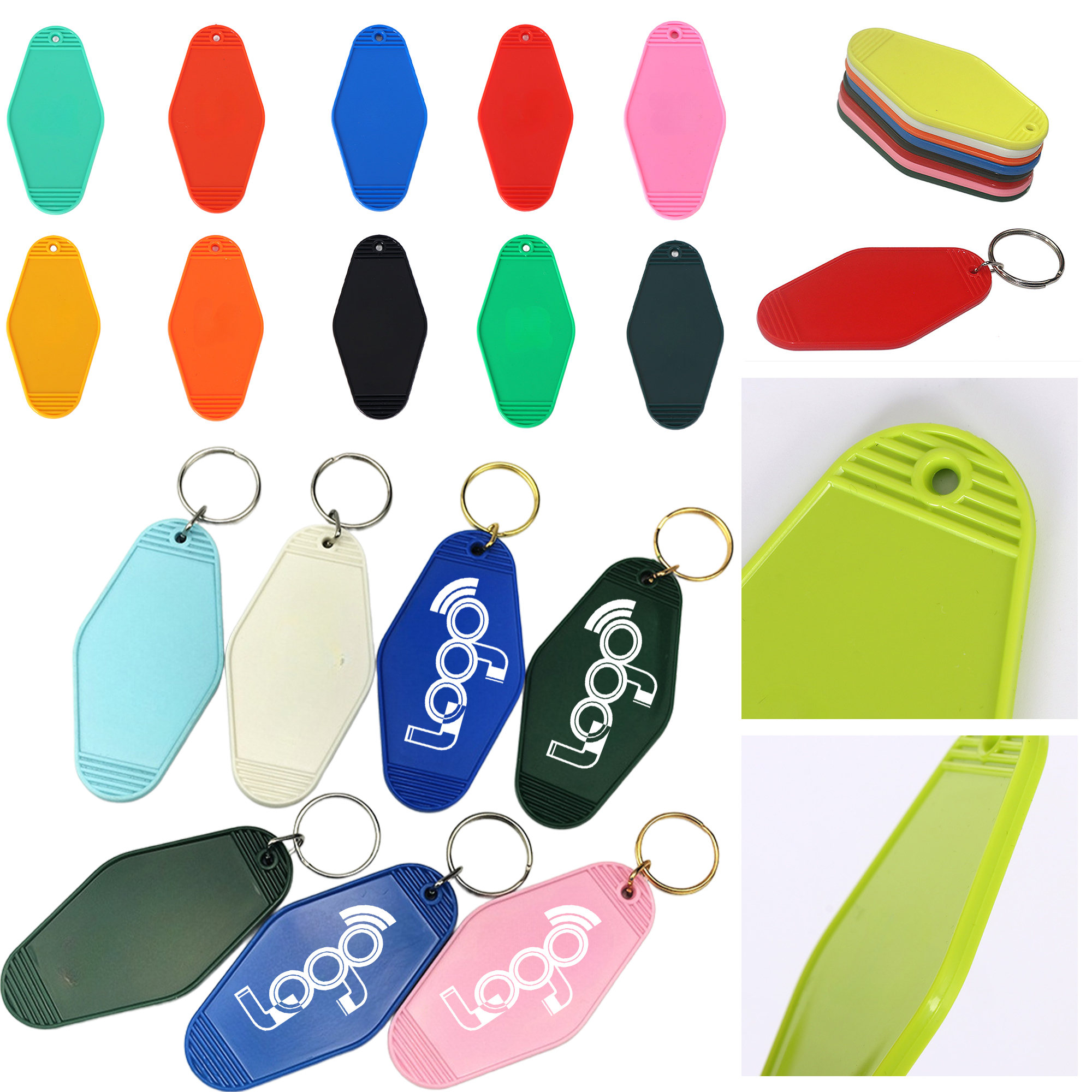 Lightweight Key Tag for Travel and Organization 13