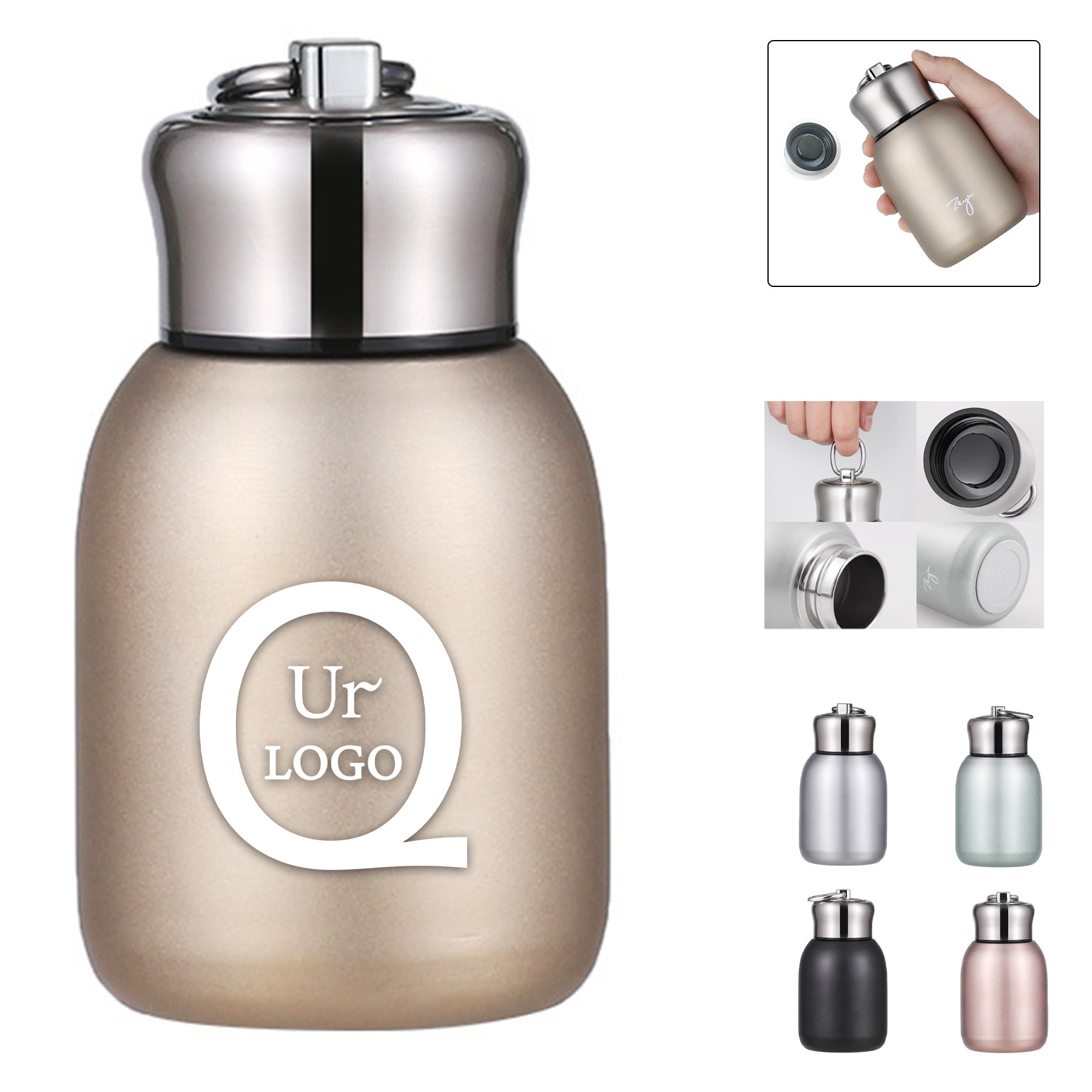 10Oz Big Belly Insulated Bottle 2