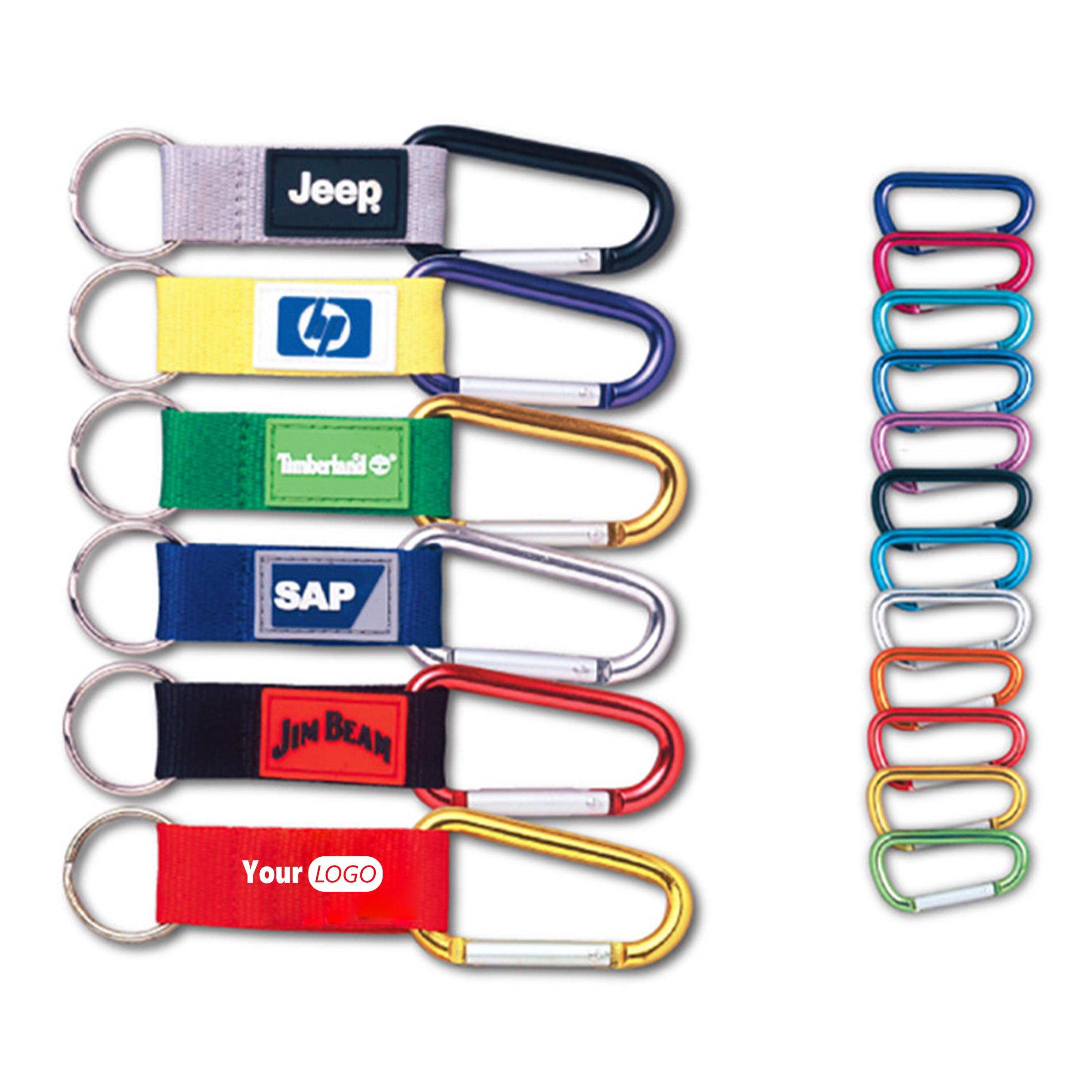 Polyester Reliable Mountaineering Buckle Rope With Personalized Logo Options 1