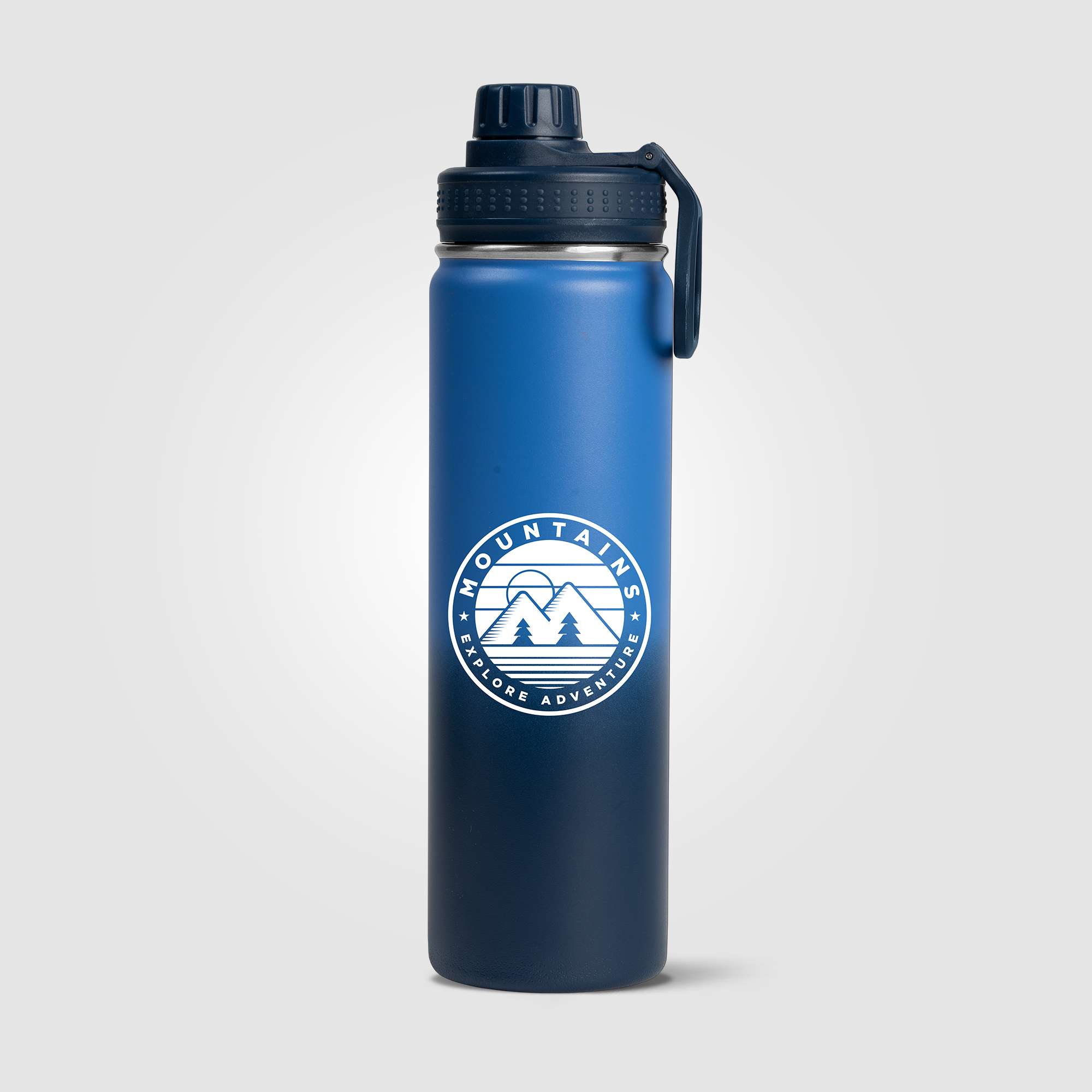 Alaska Ombre - 24 oz. Stainless Steel Double Wall Water Bottle 4