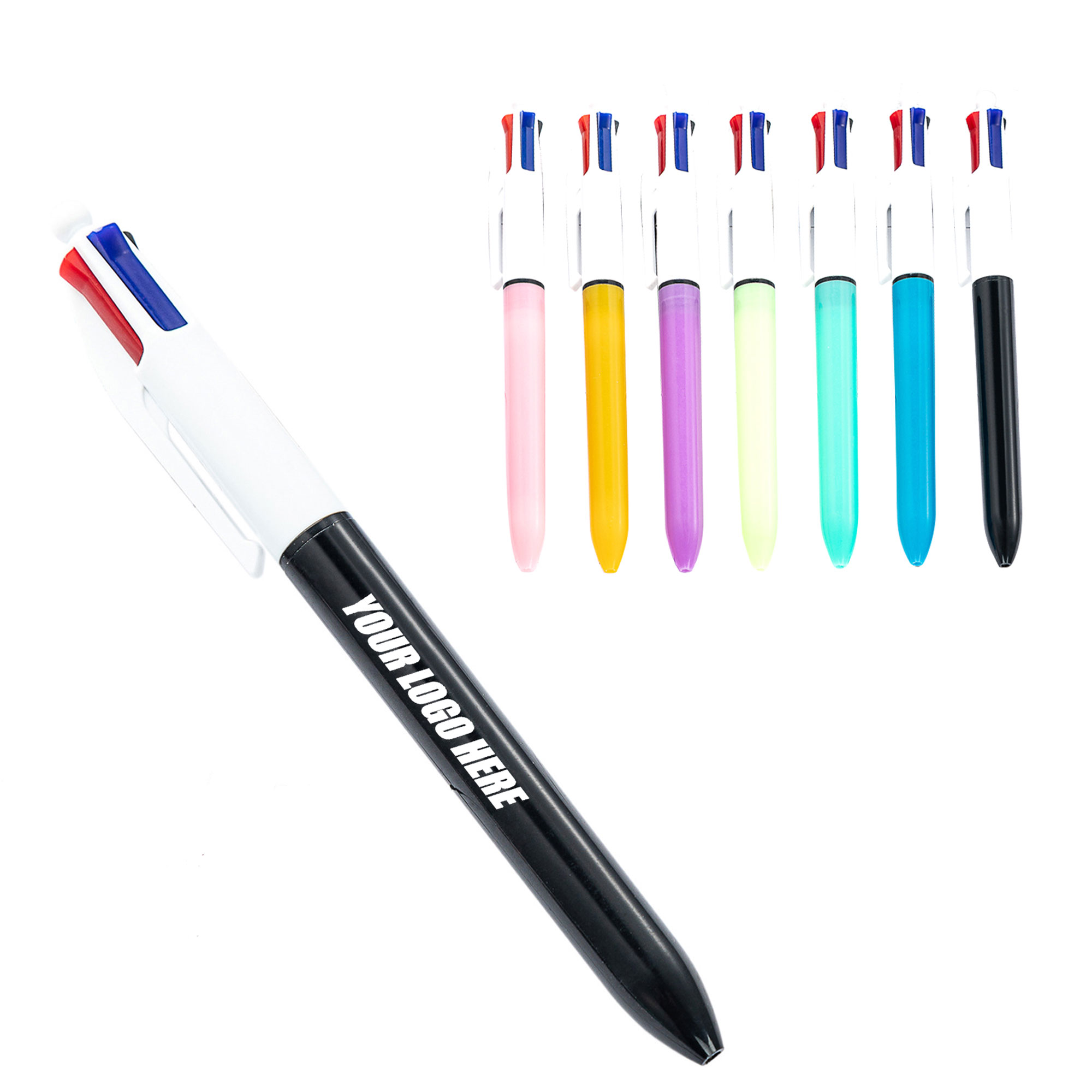 4 in 1 Multicolor Creative Ballpoint Pen Retractable 1