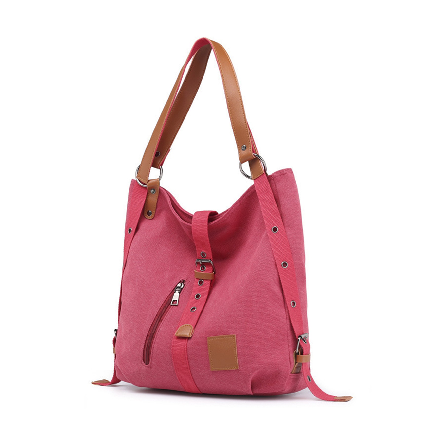 Vintage Canvas Shoulder Shopping Bag 2