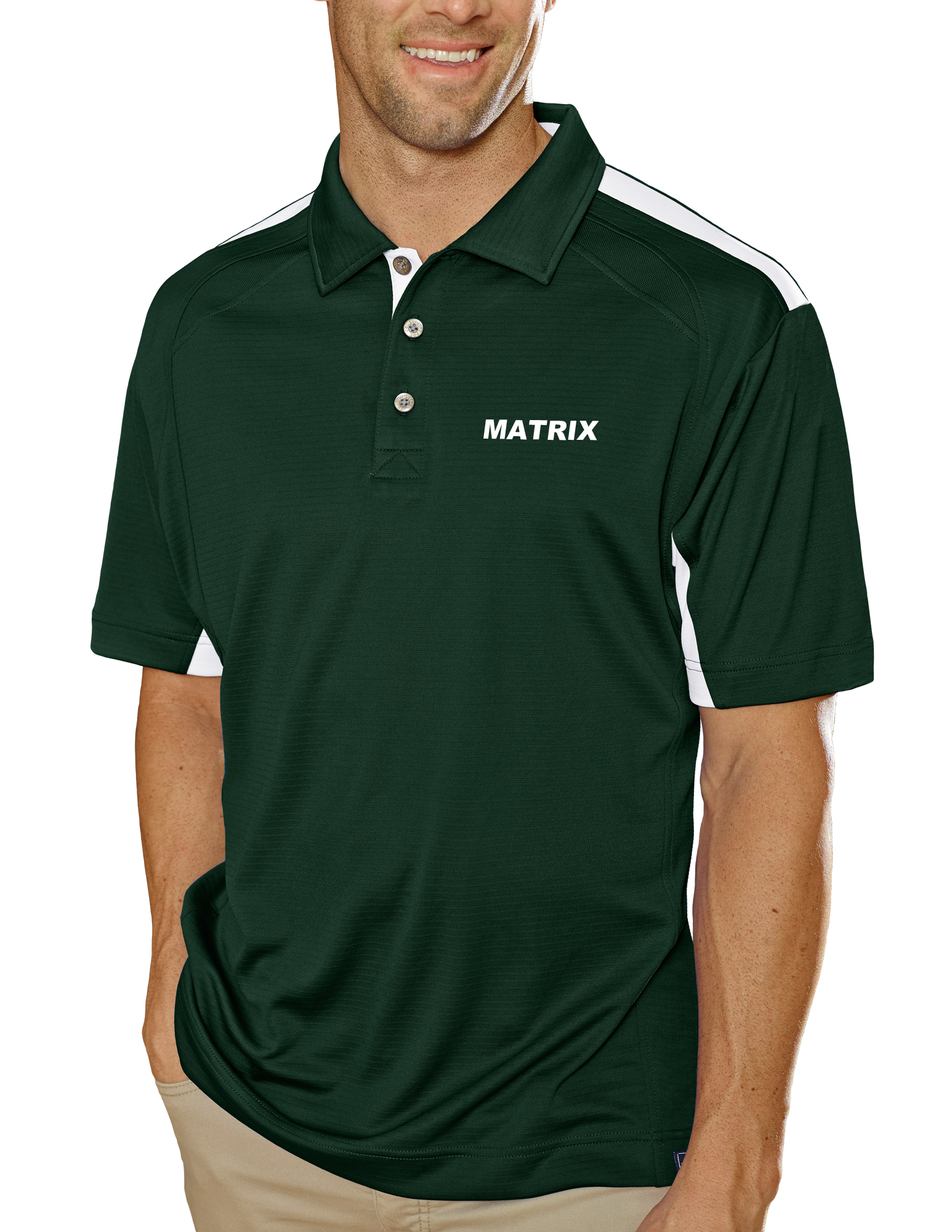 Men's Matrix Big Ottoman Polo Shirt 10
