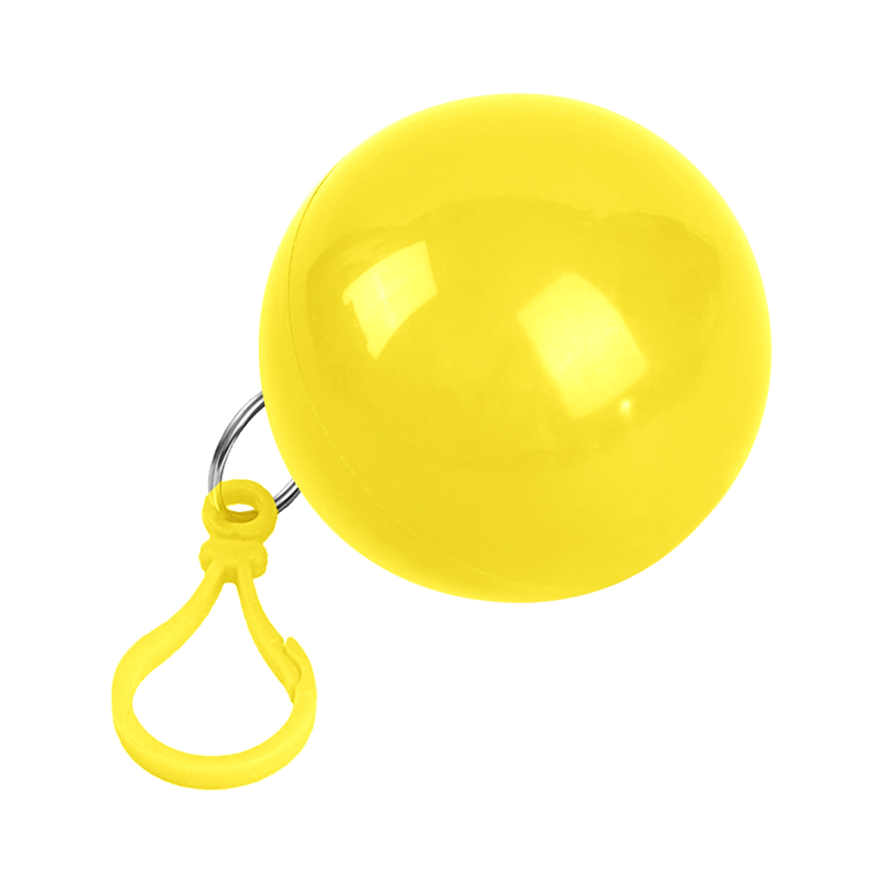 Disposable Raincoat With Ball Key Chain 12