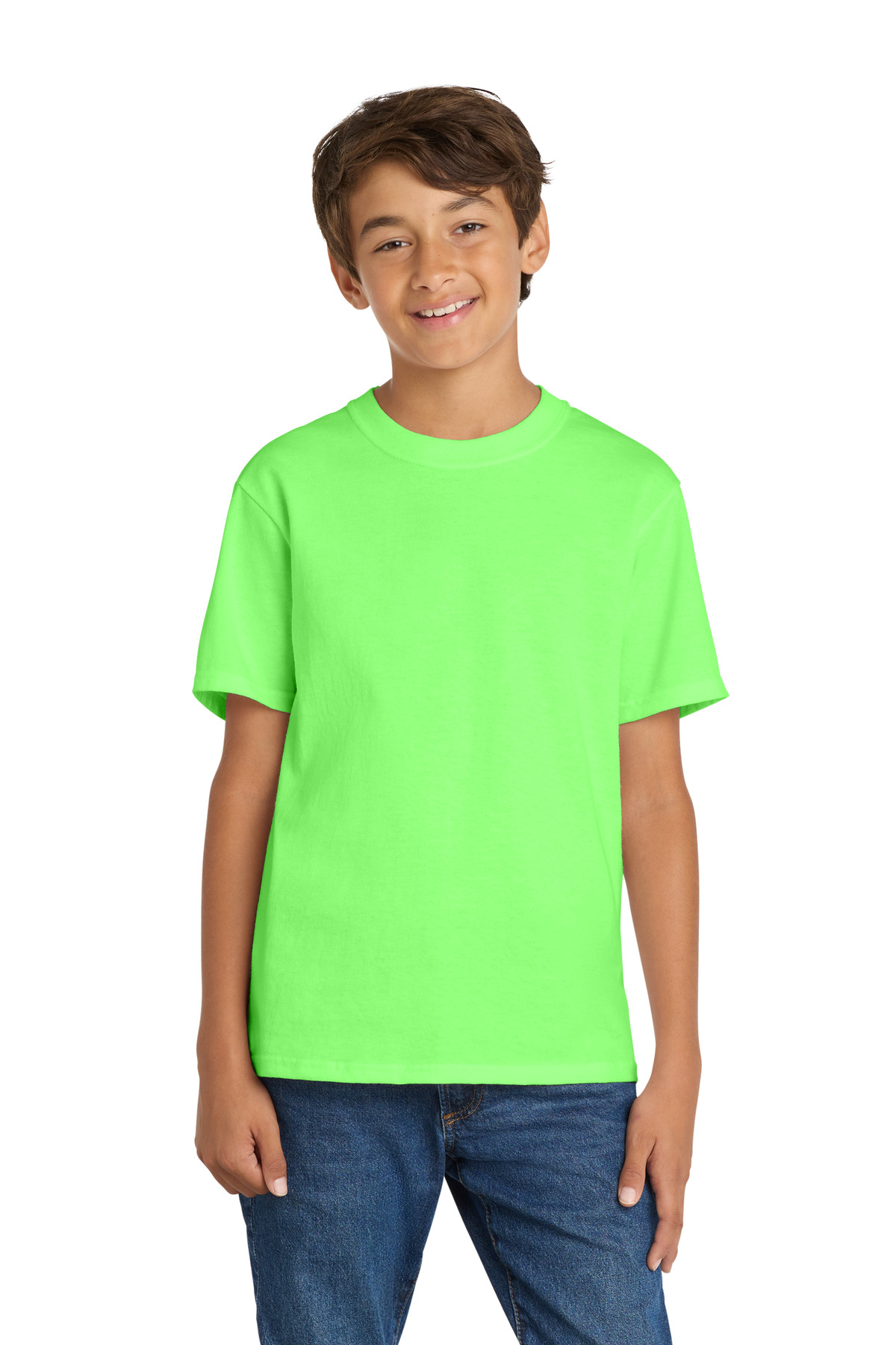 Port & Co Youth Core Cotton Tee. PC54Y 213