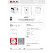 SKROSS World Travel Adapter MUV USB Type A & Type 58