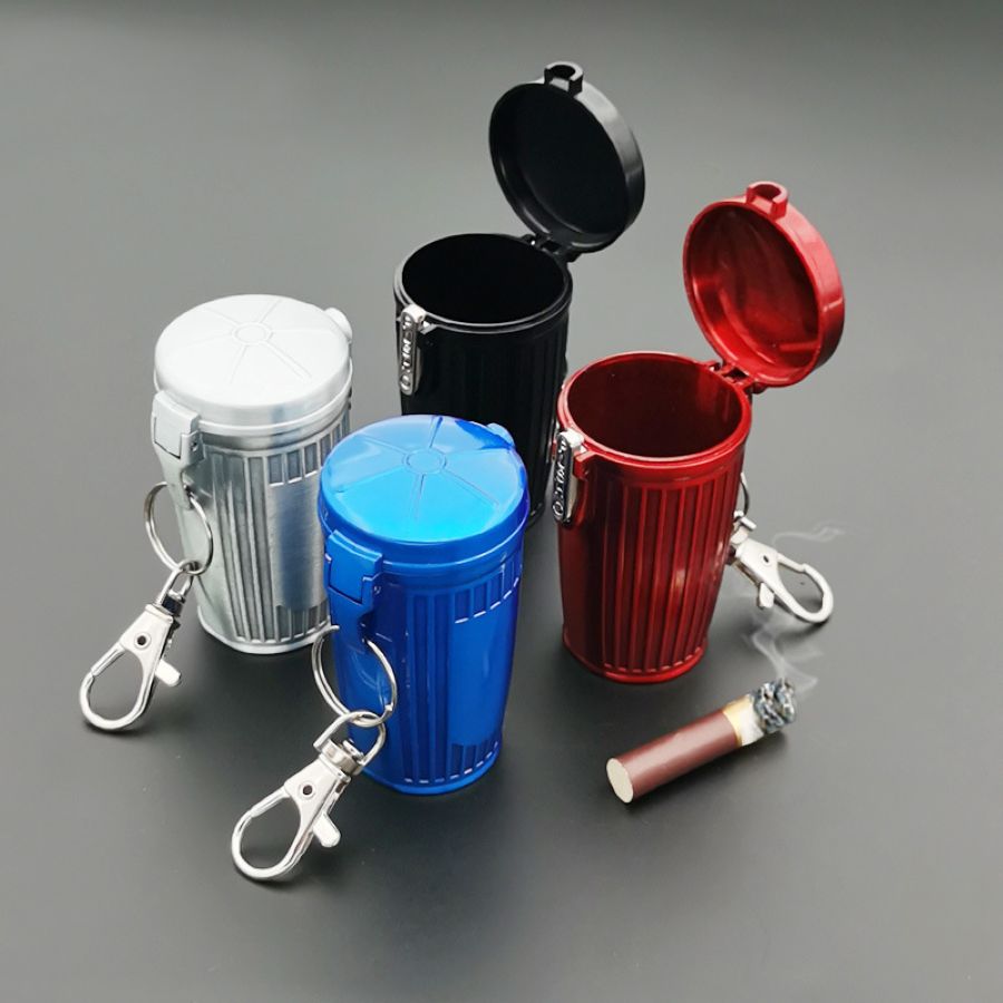 Portable Ashtray With Keychain 2