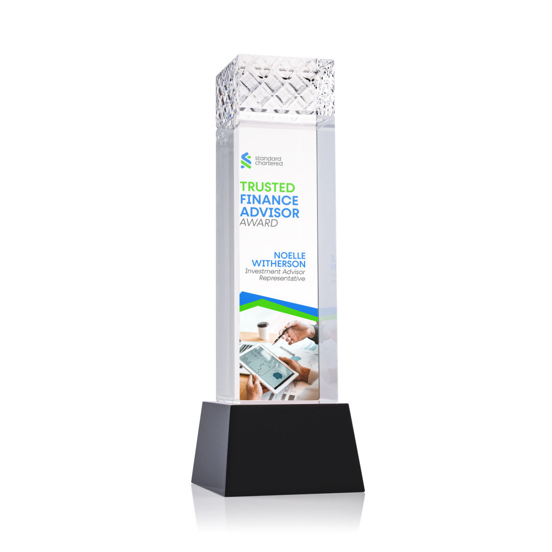 Velson VividPrint™ Award on Base - Black 4