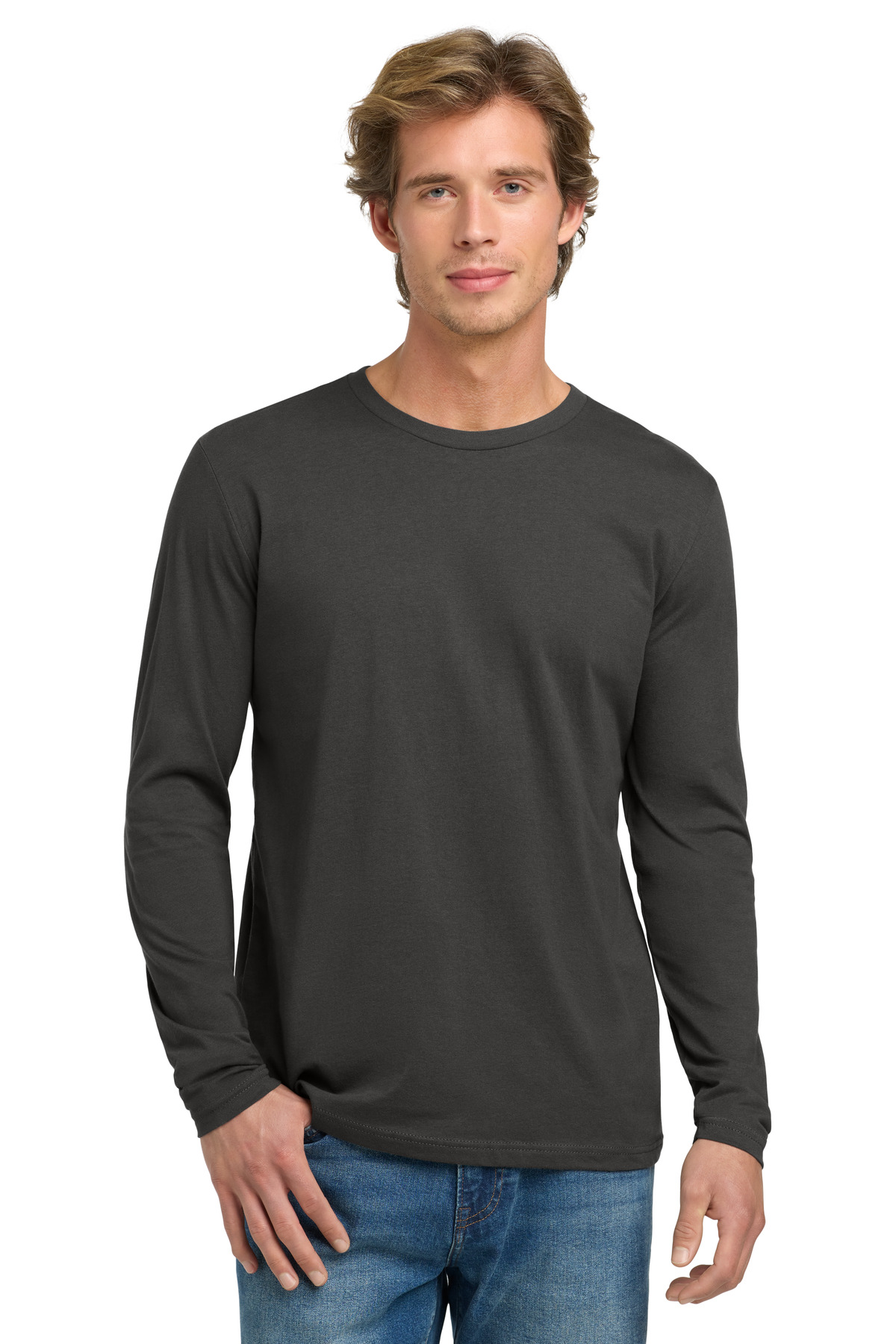 Next Level Apparel Cotton Long Sleeve Tee. NL3601 68
