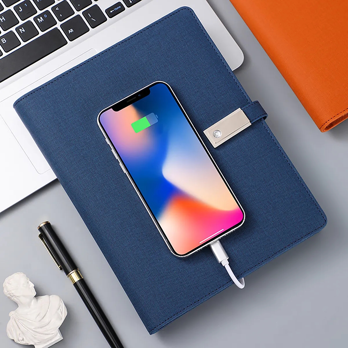Wireless Charging Powerbank Notebook 6