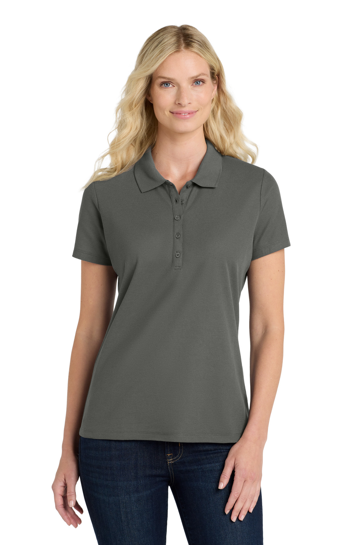 Port Authority Women's SuperPro React Polo. LK810 78