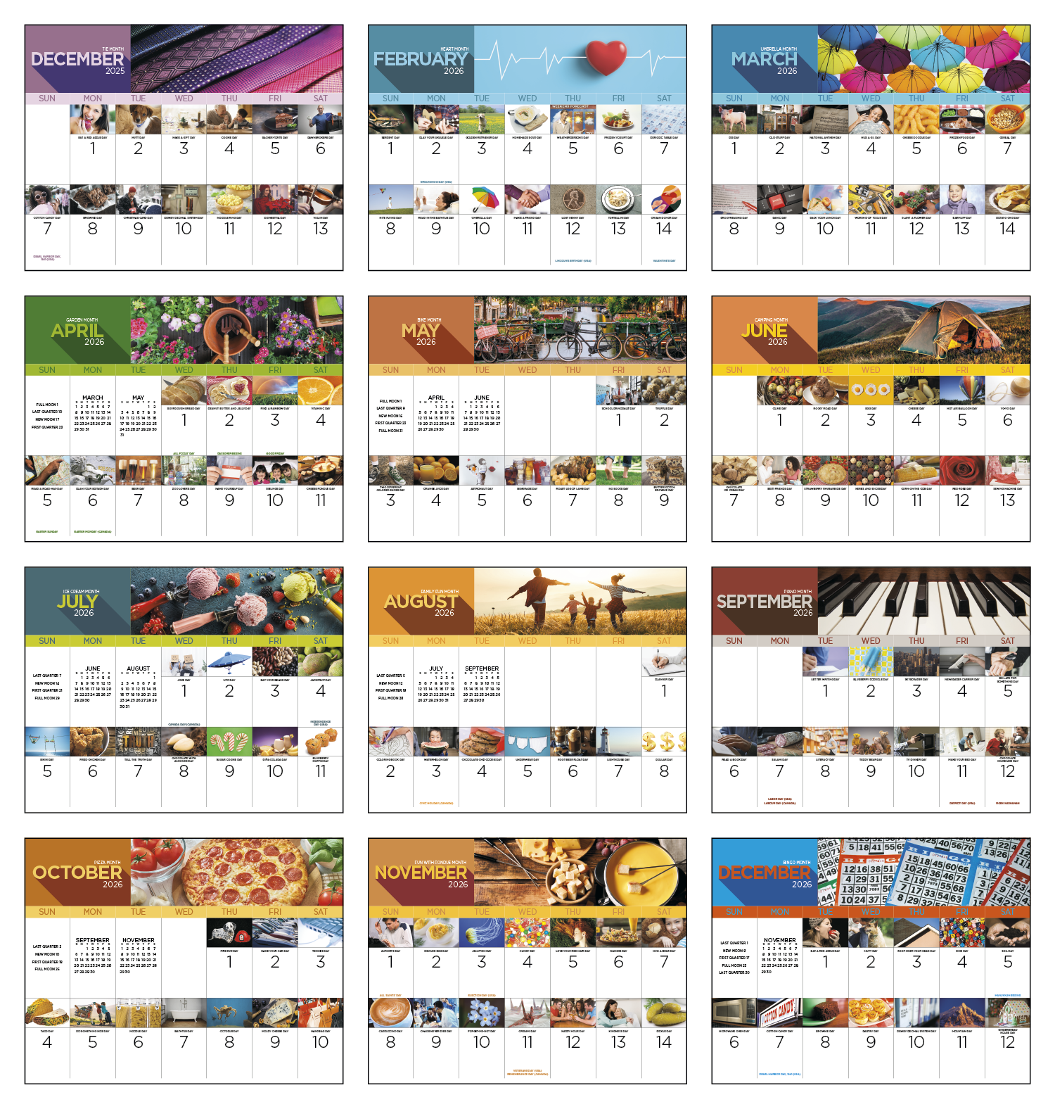 Good Value™ National Day - Stapled Calendar 35