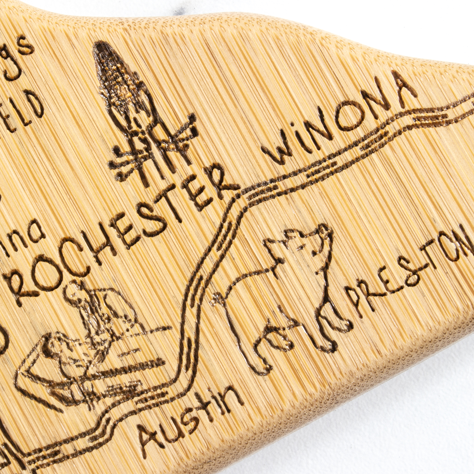 Destination Minnesota Cutting & Serving Board 10