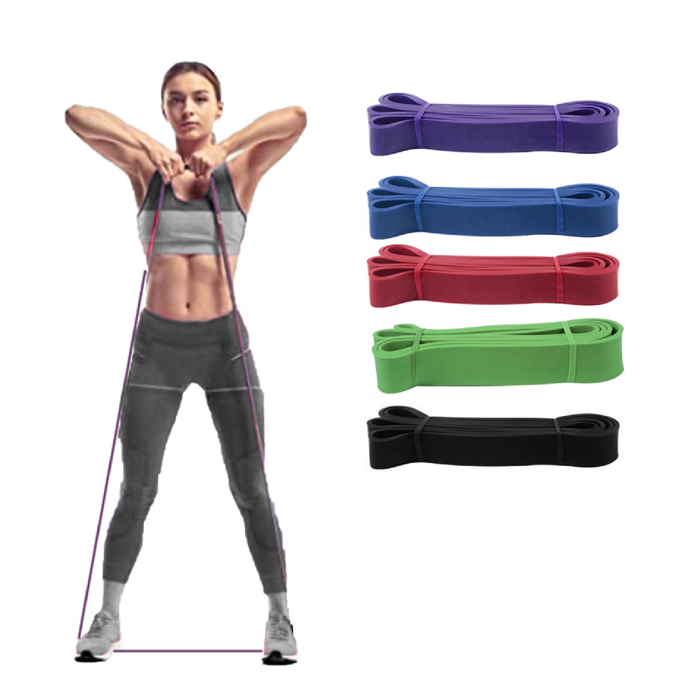 TPE Exercise Resistance Bands 6