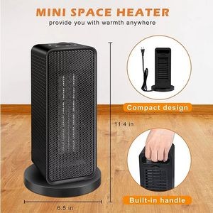 1200W Electric Space Heater With Thermostat PTC 2