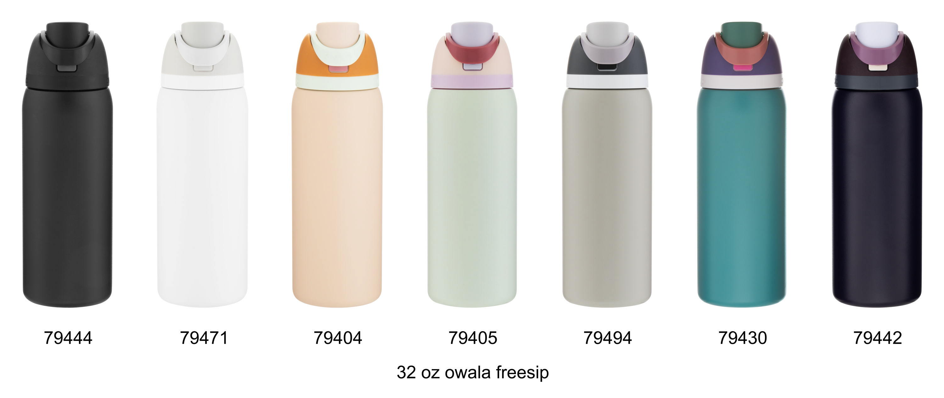 32 oz owala freesip, custom water bottle with logo imprint 35