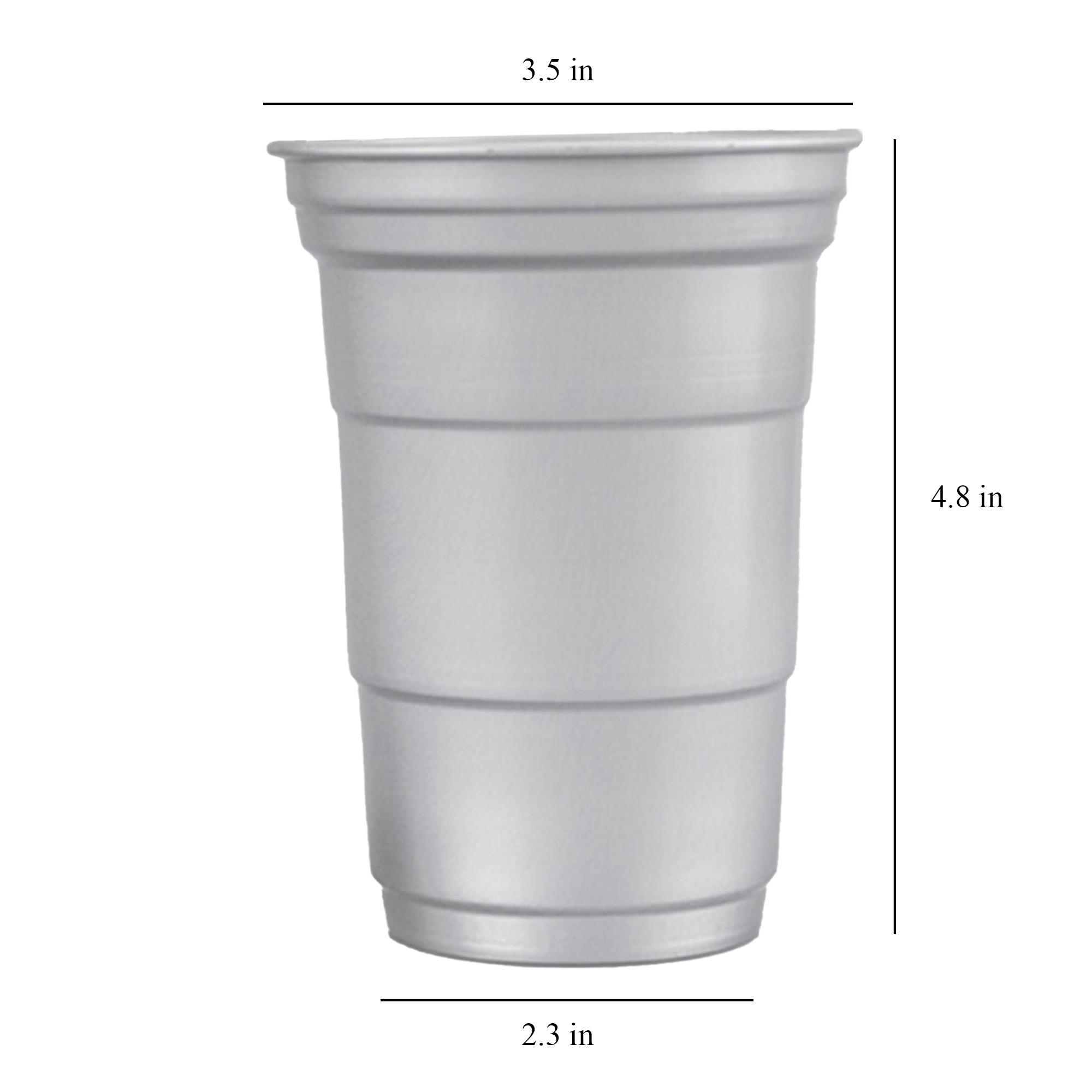 Reusable Aluminum Cold Drink Cup 5