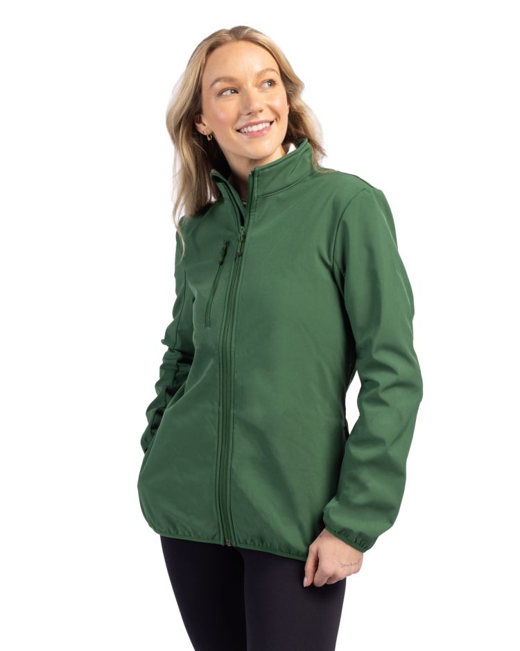 Clique Trail Recycled Stretch Softshell Womens Full Zip Jacket 43
