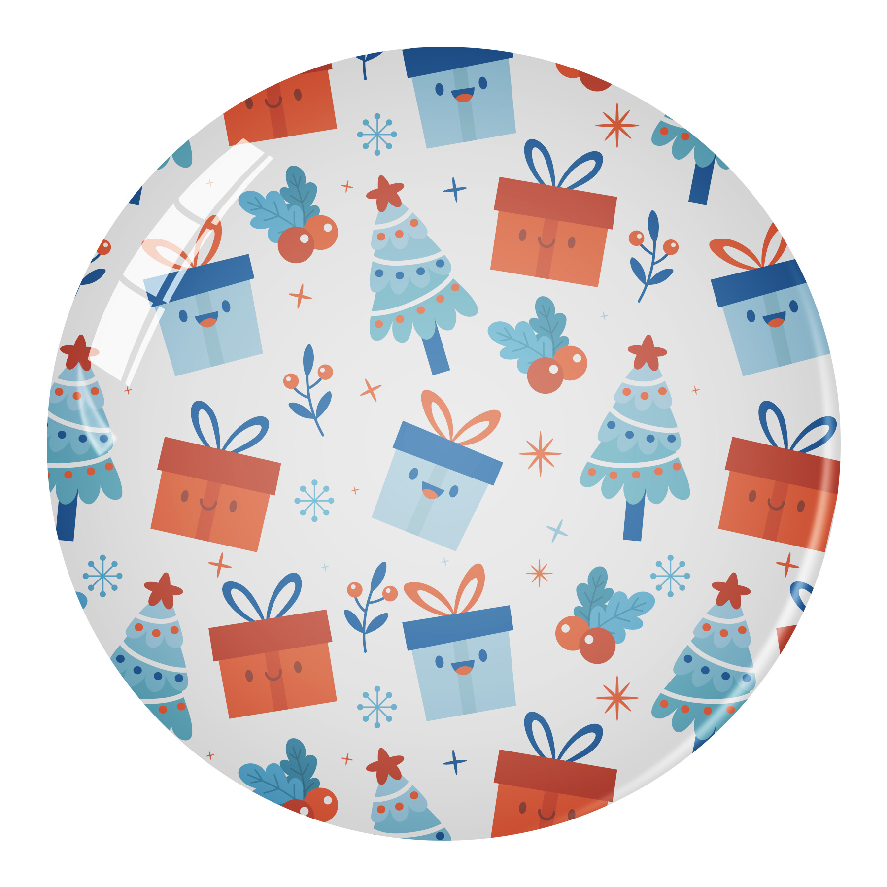 Round Fridge Magnets 16