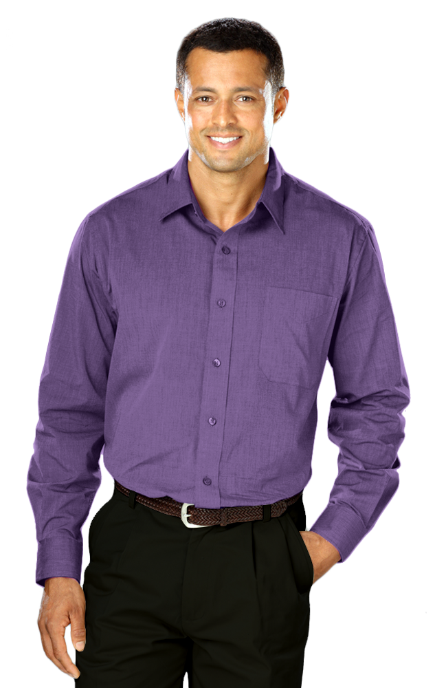Men's L/S Crossweave Shirt 7