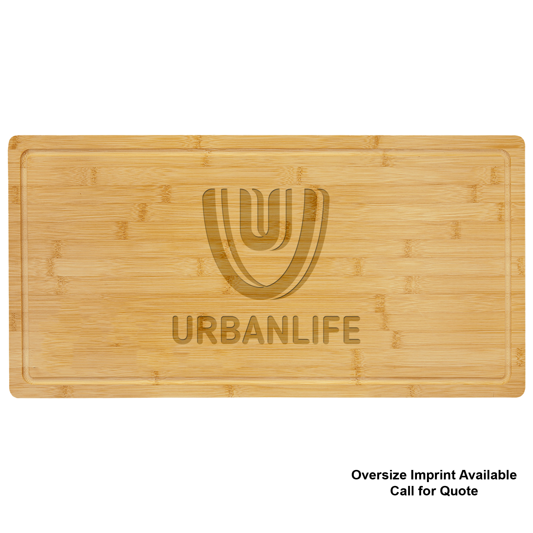 23" x 12" Bamboo Cutting Board with Juice Groove 2