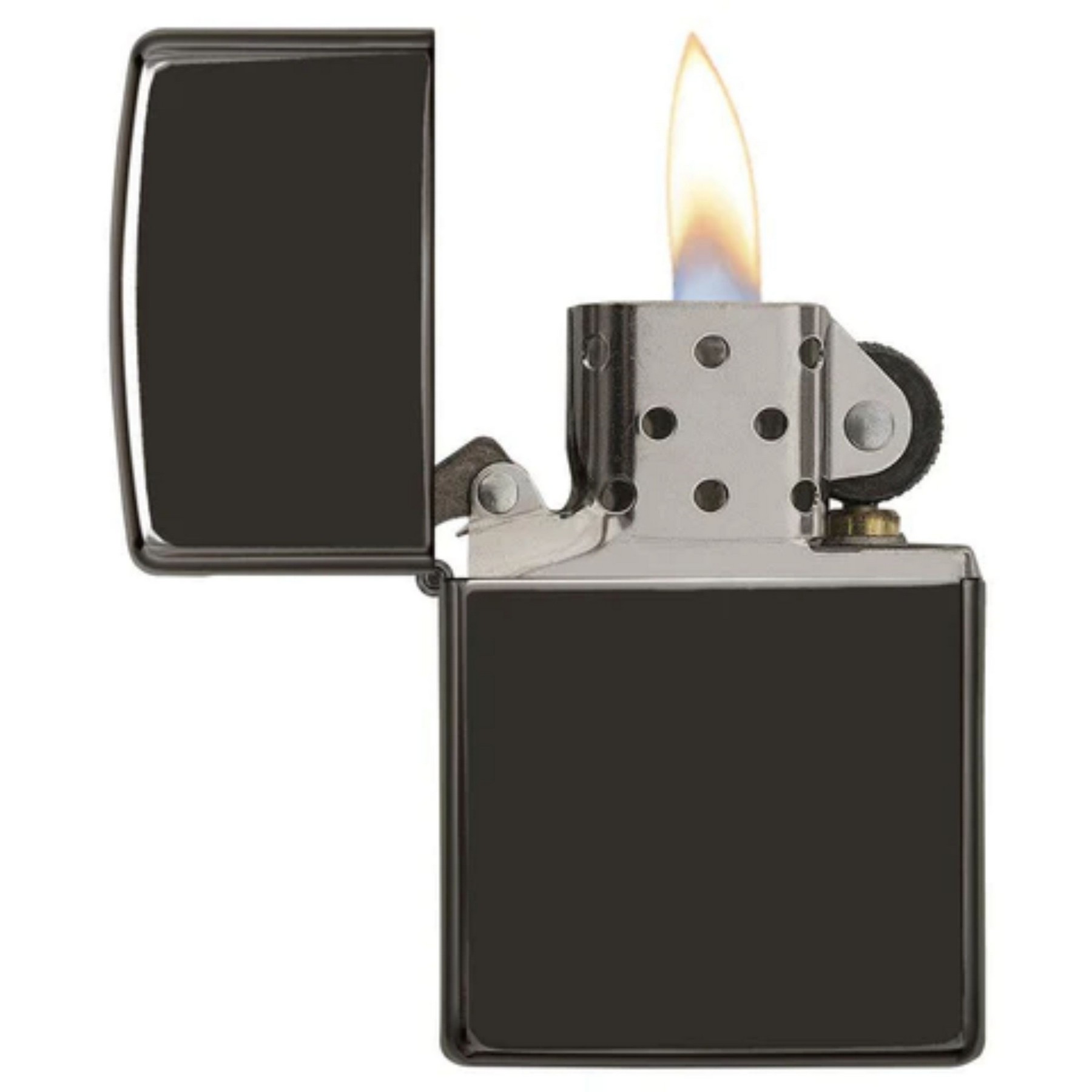Genuine Zippo windproof lighter - High Polish Black 3