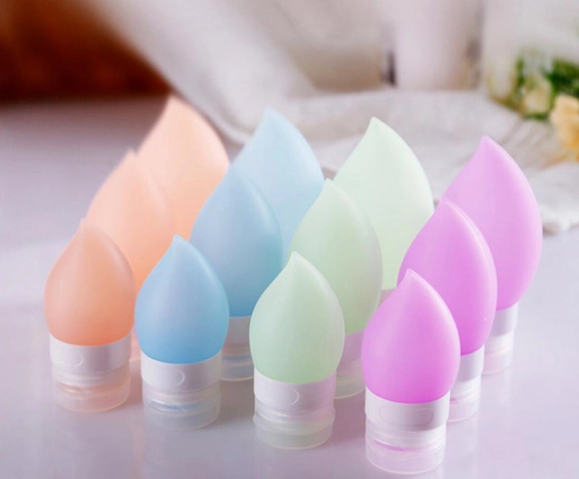 2 OZ Silicone Travel Squeeze Cosmetic Bottles 5