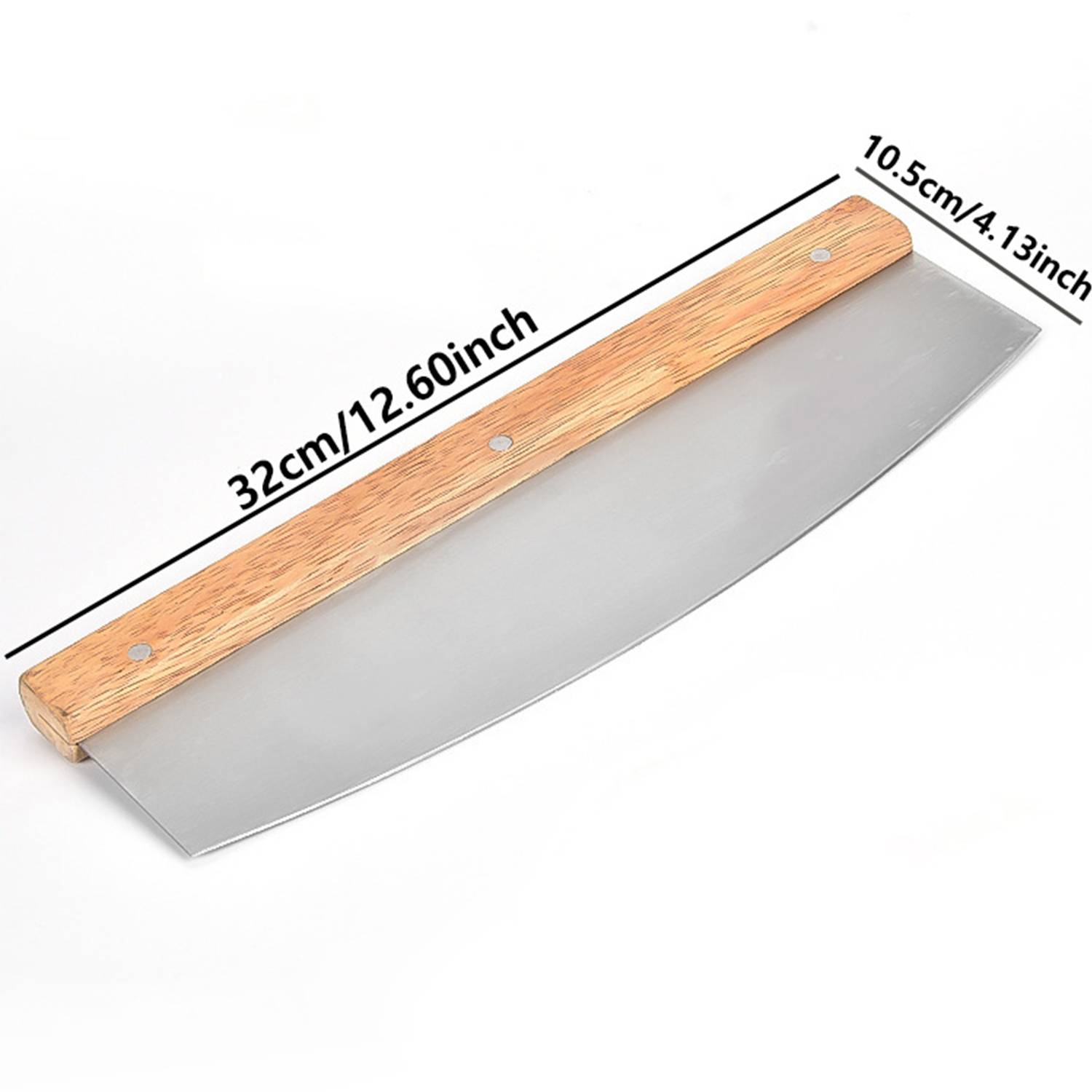 Wooden Handle Pizza Knife 3